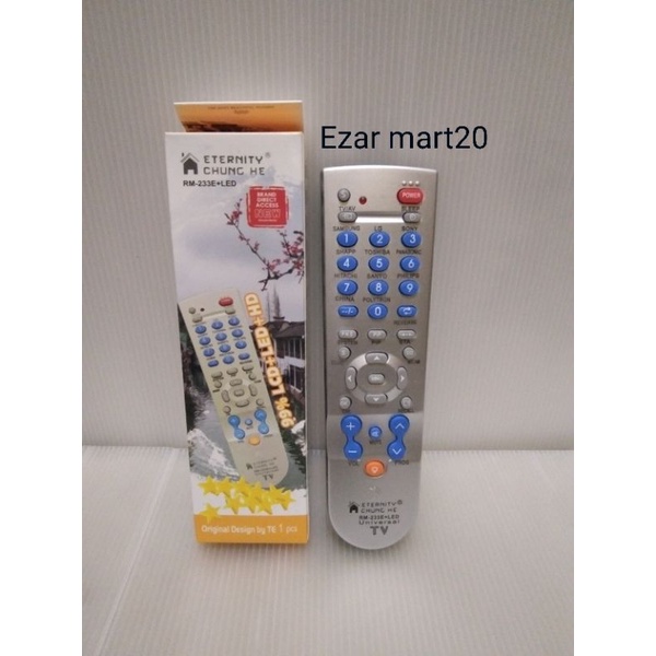 REMOTE TV MULTI LAMPU LED CHUNGHE 233 SERIES TABUNG