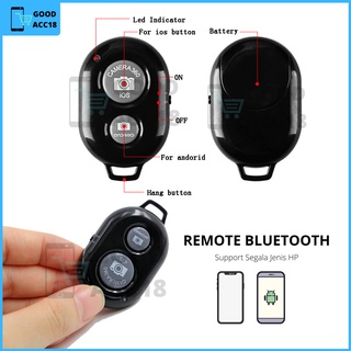 Remote Bluetooth Hp Shutter kamera Support ios dan Android