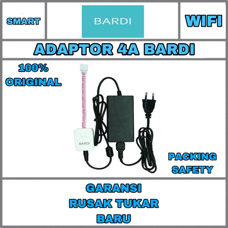 BARDI Smart Adaptor untuk lampu LED strip 10 Meter 4A murah