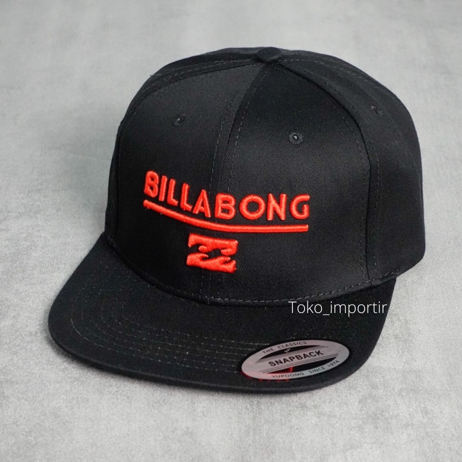 Topi Snapback Billabong Distro Fashion Import Mirror Original