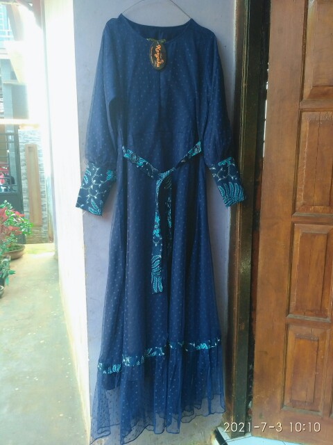 Cod Gamis Couple Sarimbit Suami Istri Murah Terbaru Pasangan Muslim Busana Keluarga By Batik Nabilla