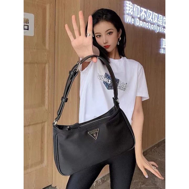 9.9 Big Sale Tas wanita Little Bay Shoulder Bag Black Premium tas bahu wanita tas selempang import tas kekinian wanita