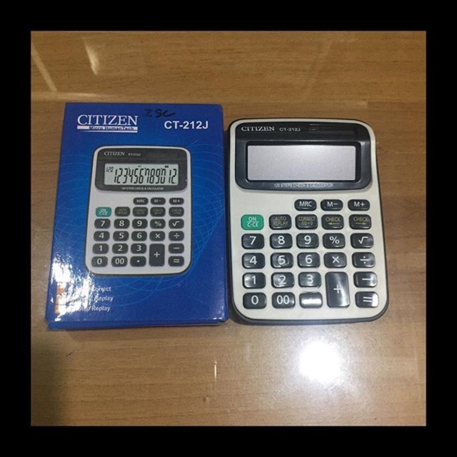 

Citizen ct 212j 12 digit kalkulator