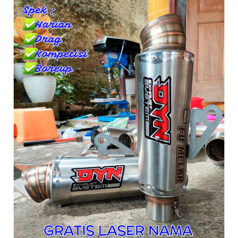 Slincer Knalpot Drag - Slincer Only - DYN Exhaust System Original