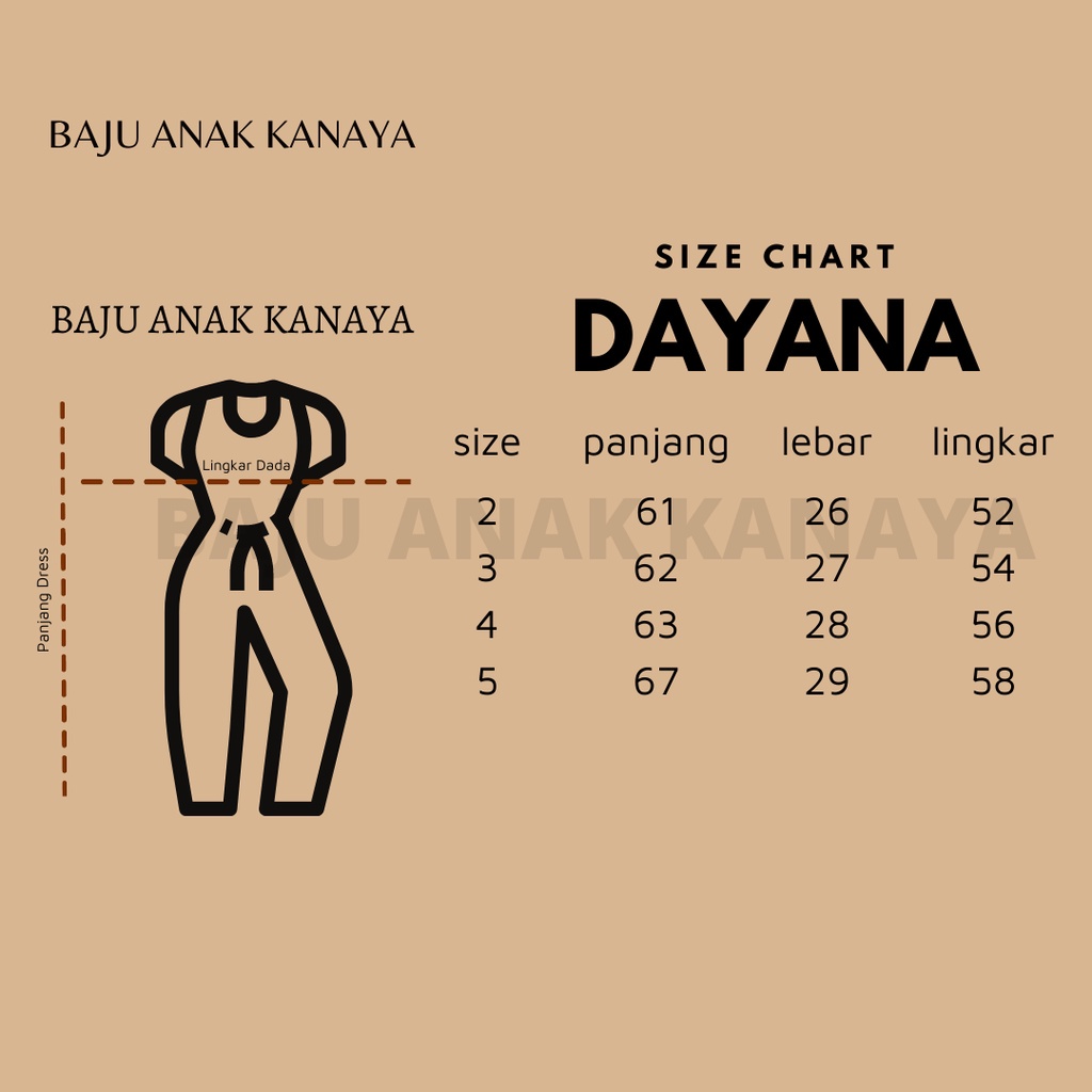 2-5TH JUMPSUIT ANAK DAYANA JUMPSUIT PANJANG ANAK by MYBEE