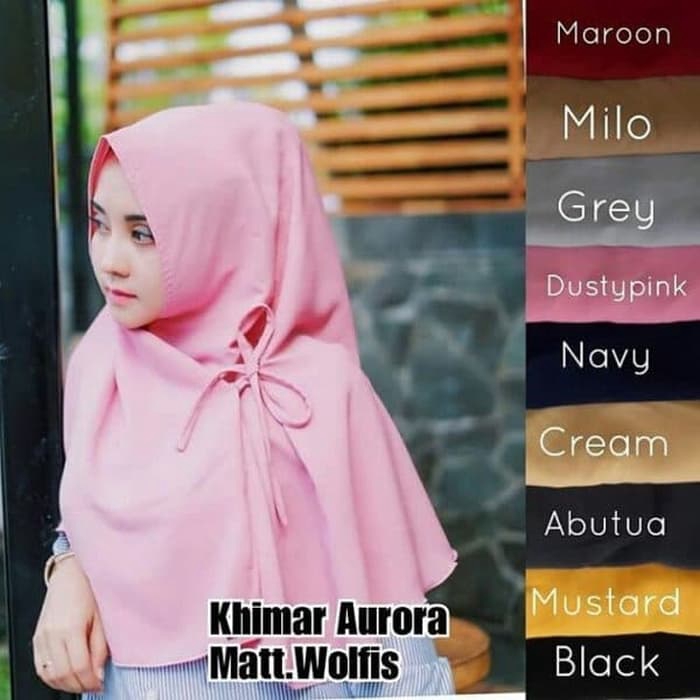 Jilbab Instan aurora / Jilbab / Khimar / Bella Square / Segiempat JILBAB_GROSIR