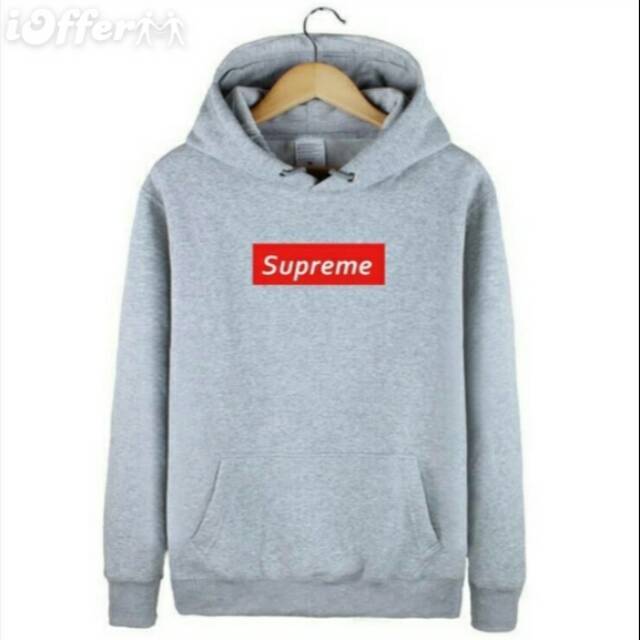 supreme hoodie big logo