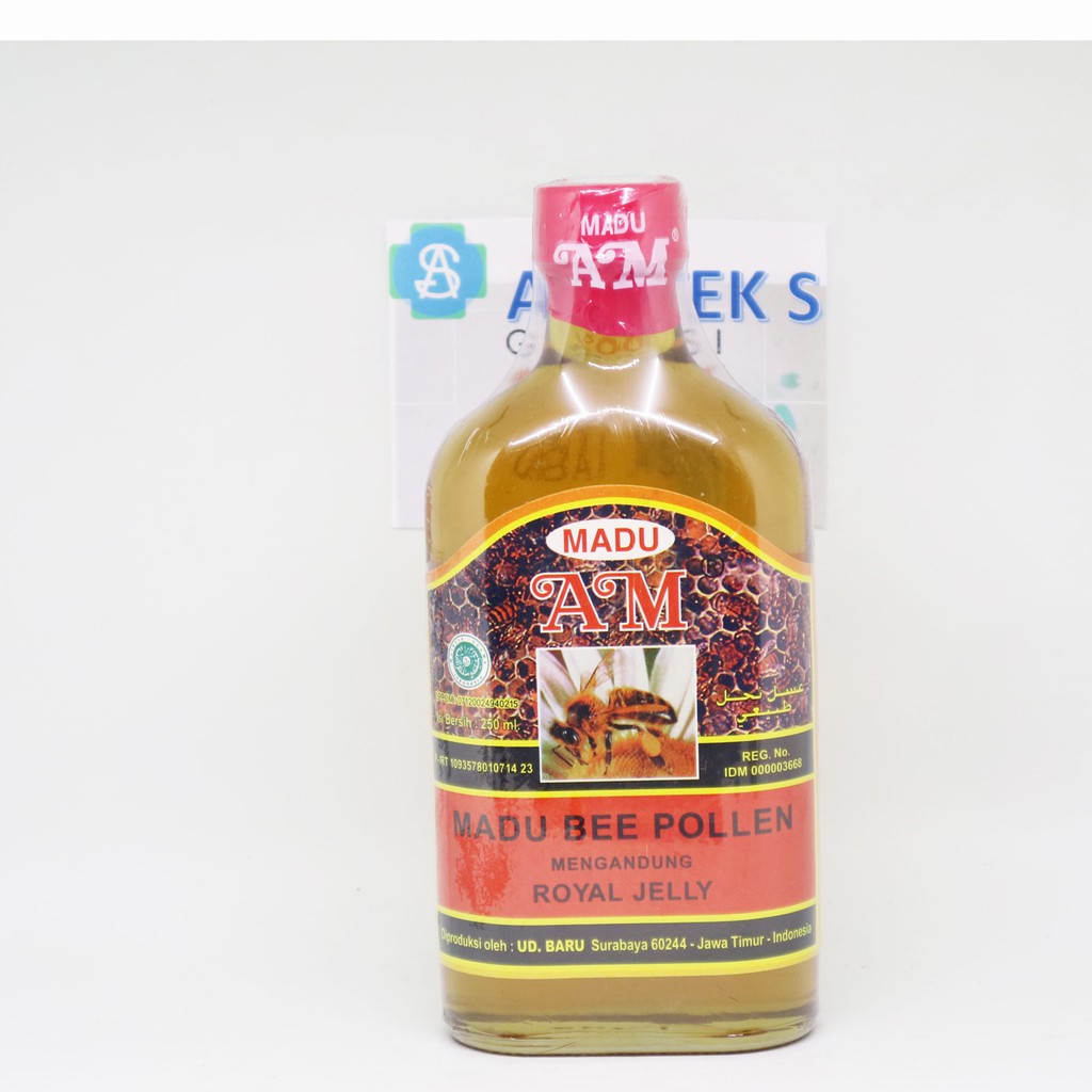 

Madu AM bee pollen 250 ml