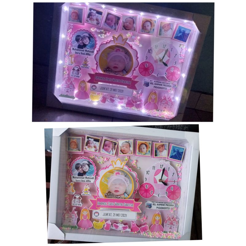 Biodata baby 3d / kado baby / hampers baby