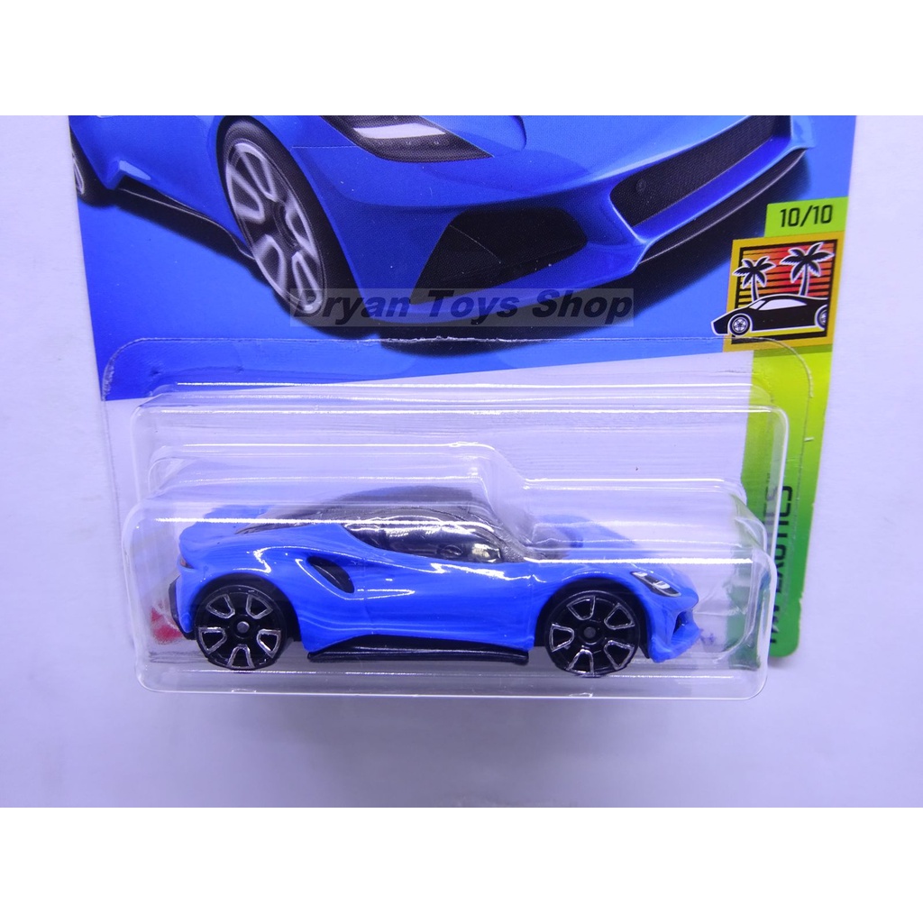 Hot Wheels Lotus Emira Biru