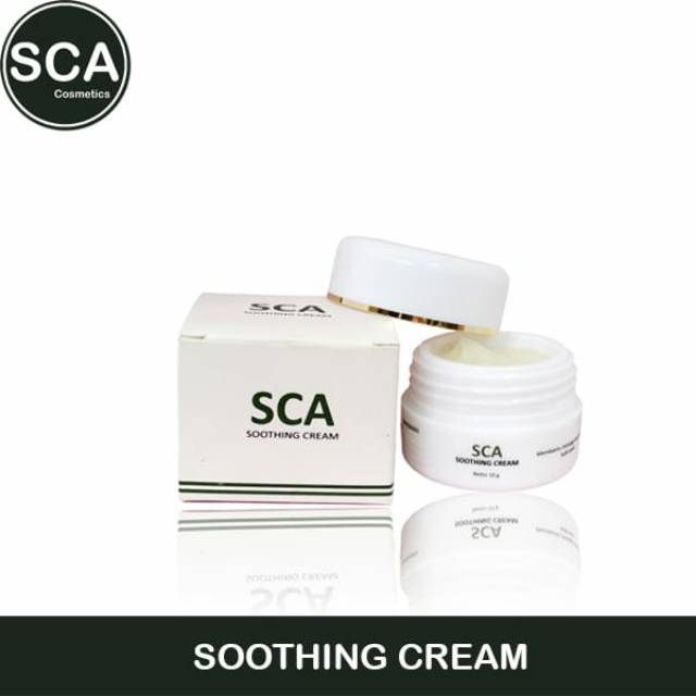 SCA Soothing Cream 10 gr/Pelembab/Cream Siang