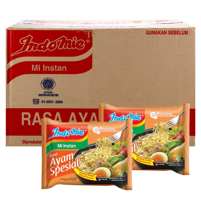 

Indomie Ayam Spesial isi 40pcs/1 Dus