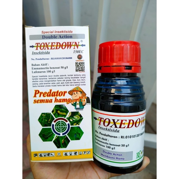 Insektisida Toxedown 250ml 150 EC (Predator Semua Hama)