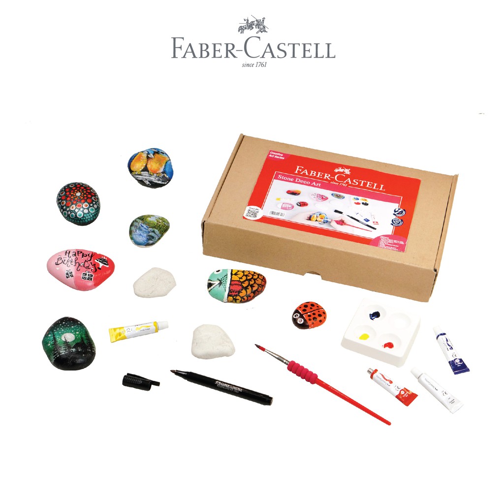 

Faber-Castell Creative Art Series Stone Deco Art