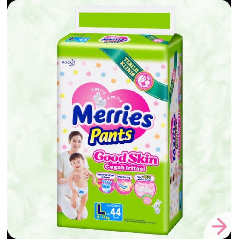merries pants L44 popok bayi