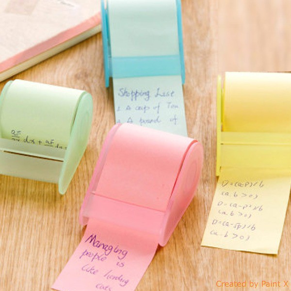 

ATK0058 Long Memo Tape Colorfull Sticky Note Post it Kado Unik Kantor TOJ99