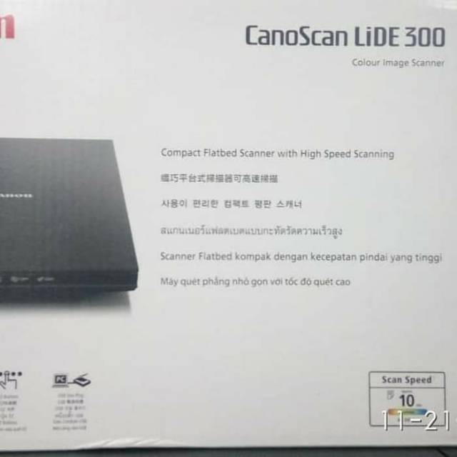 Canoscan lide 300 драйвер