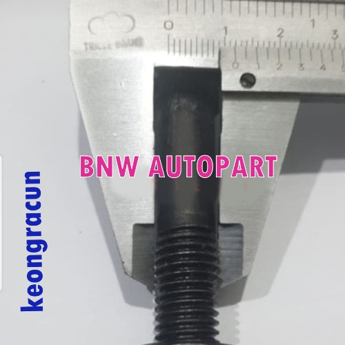 Baut nap roda &quot;baja&quot;/Bolt axle. HINO RANGER/H07C