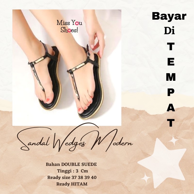 Slip Sandal Teplek Wanita berTali Belakang /  Sandal Teplek Model epatu sandal teplek kekinian murah