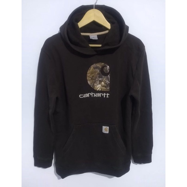 HOODIE CARHARTT PULLOVER LOGO CAMO