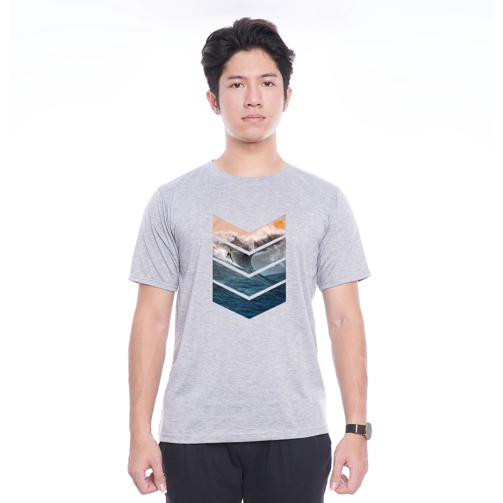 Kaos Oblong Pendek Gambar Surfing