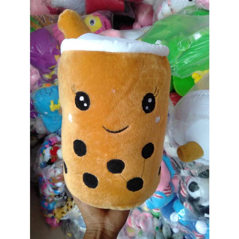 BISA COD | BAYAR DI TEMPAT | Boneka Boba Buble Milk Tea Brown Sugar murah lucu