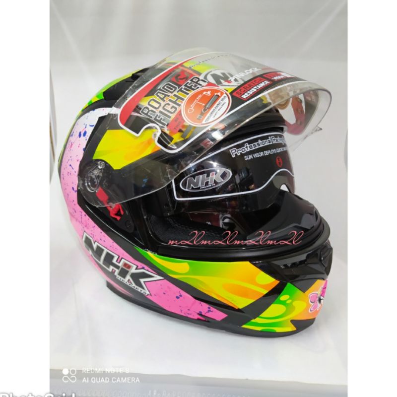 Helm NHK RX9 Karel winter pink