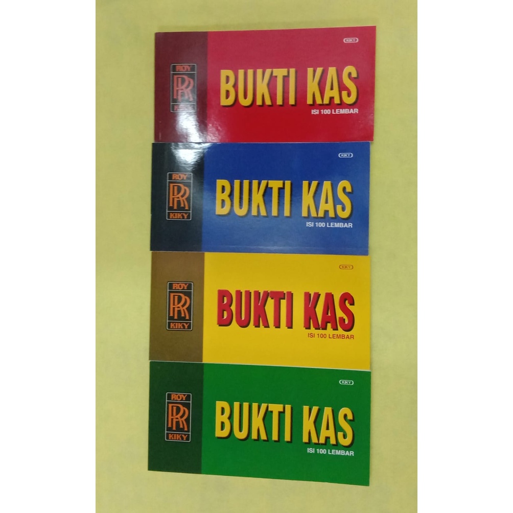 Buku Bukti Kas Kiky 100 Lembar