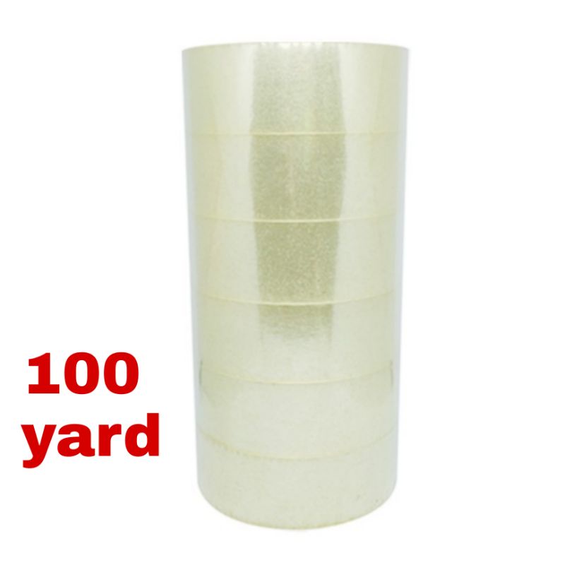 

lakban solasi isolasi bening 100 yard