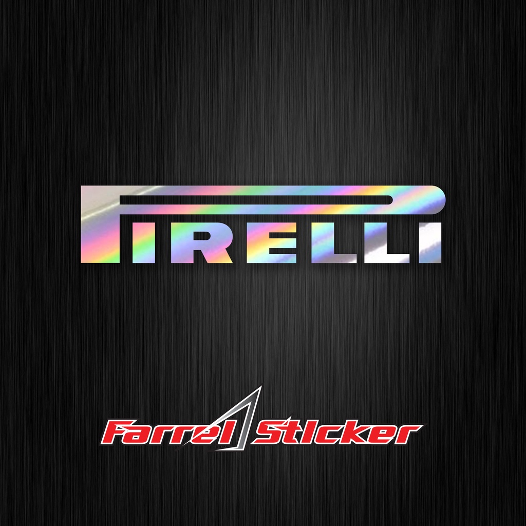 stiker PIRELLI Sticker PIRELLI 10CM