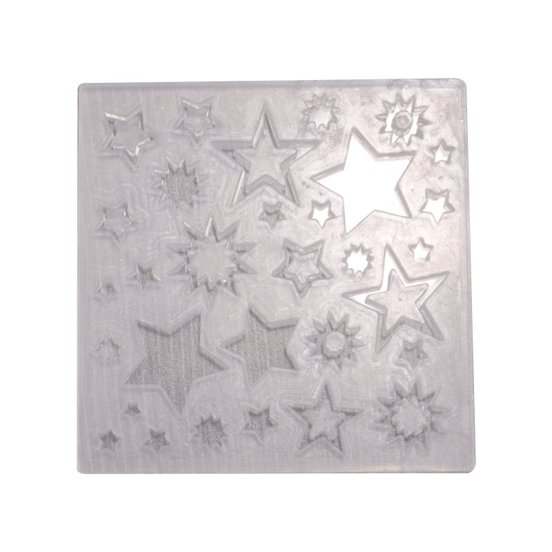 Siy Cetakan Silikon Bentuk Bulanbintanghati Untuk Diy Aksesoris Perhiasan