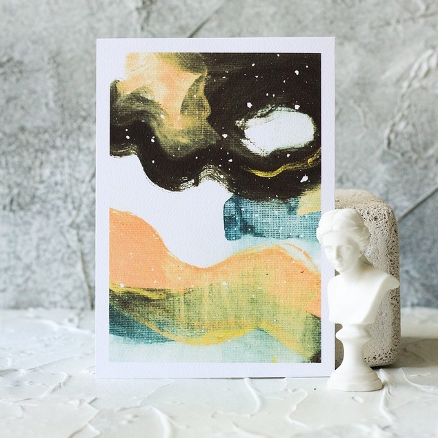 

Midnight Blank Postcard Kartu Pos Kartu Ucapan Artwork Art Print Hadiah