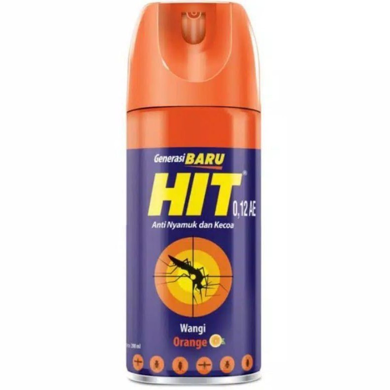 HIT SPRAY 200ML AEROSOL ORANGE