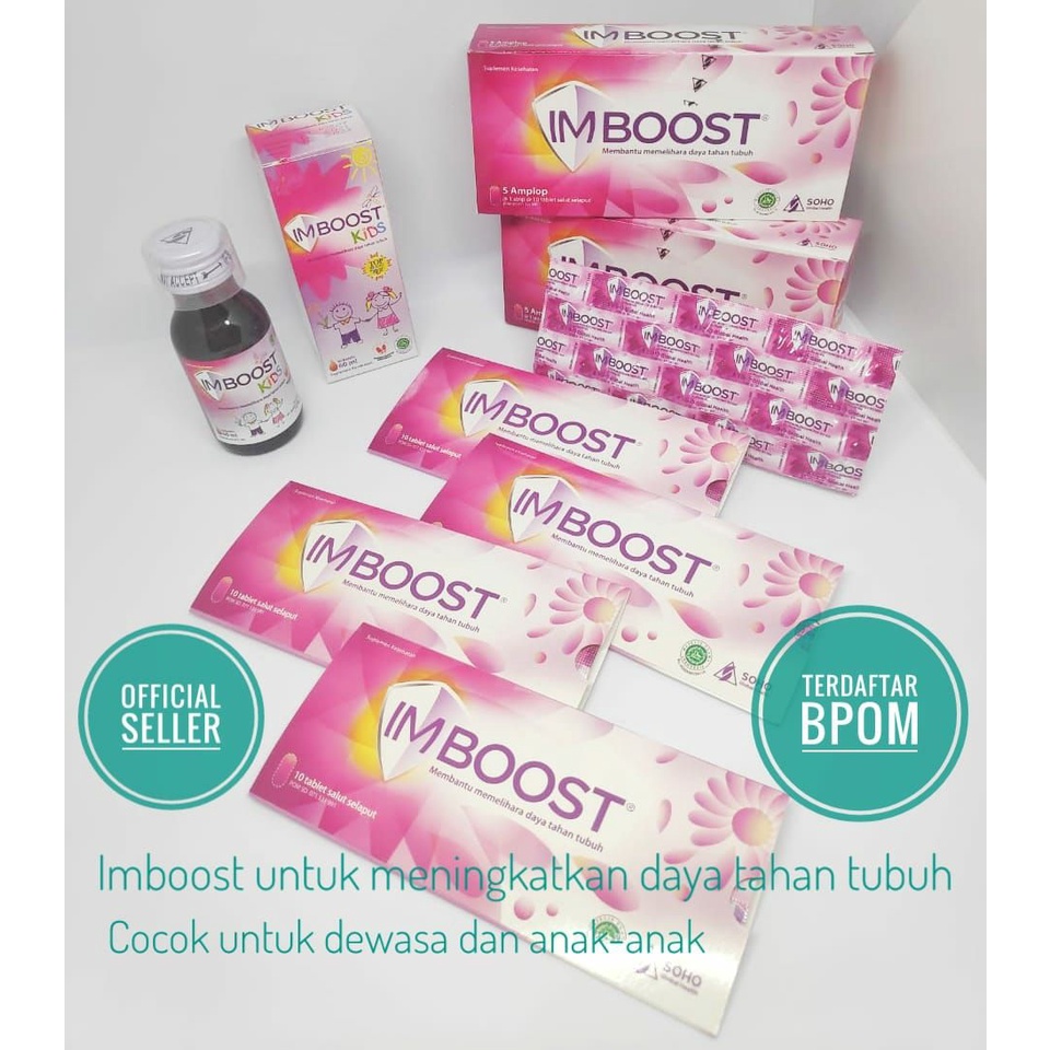 Imboost Strip & imboost kids (sirup)