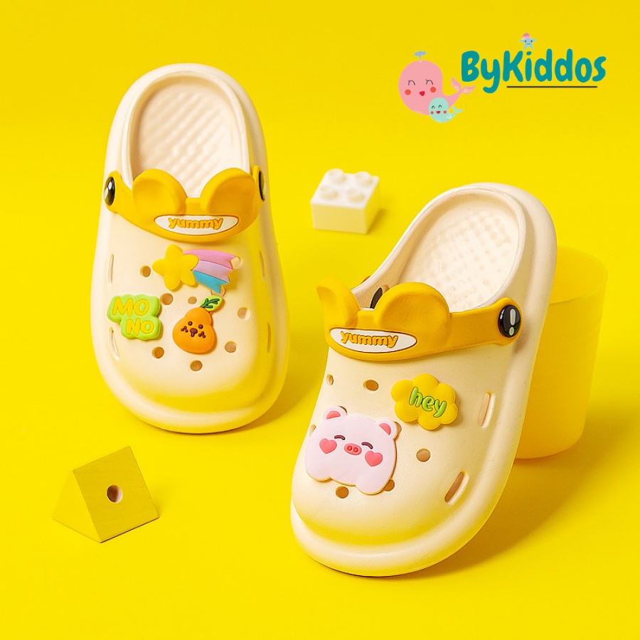 ByKiddos - Sandal Prewalker Slop Anak Laki-laki dan Perempuan Cewek Import