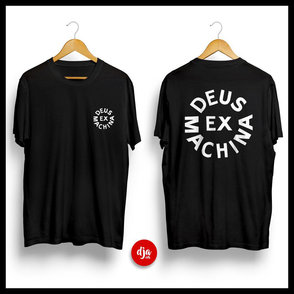 Jual Kaos Deus Ex Machina Customs Motorcycles Dewa Mythology Anime