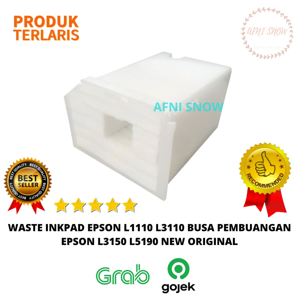 Waste Inkpad Busa Pembuangan Epson L1110 L3110 L3150 L5190 New Original