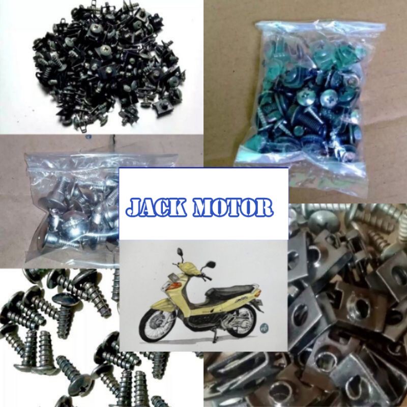 FULLSET BAUT BODY YAMAHA NOUVO LELE