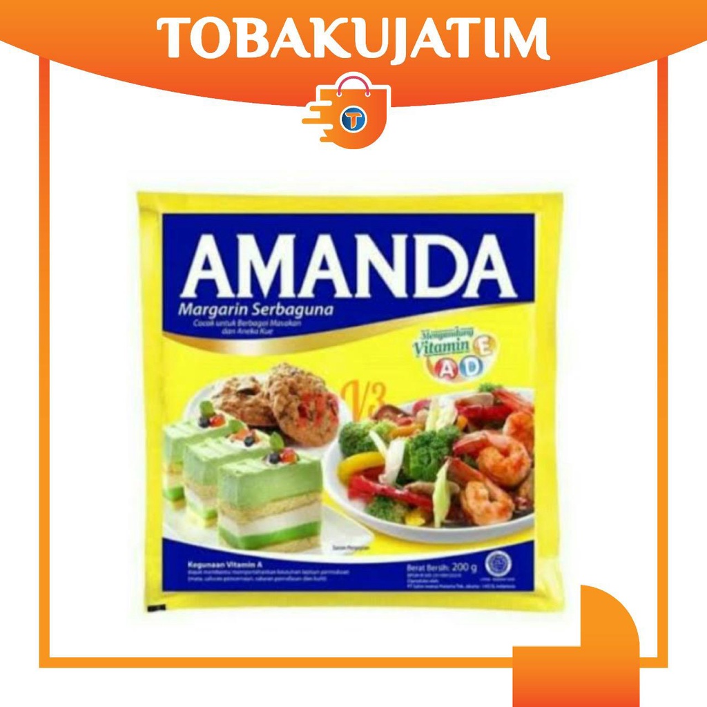 

AMANDA SACHET margarin 200gr