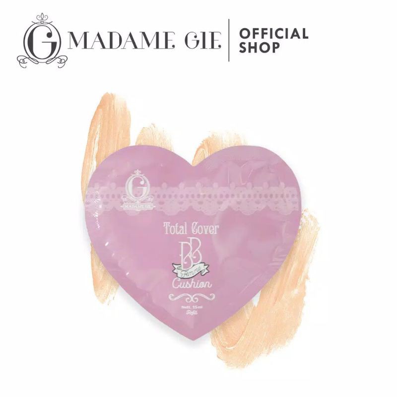 Madame Gie Total Cover BB Cushion Refill - MakeUp Foundation Dewy