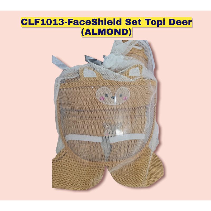 Clency Face Shield Topi Set STK