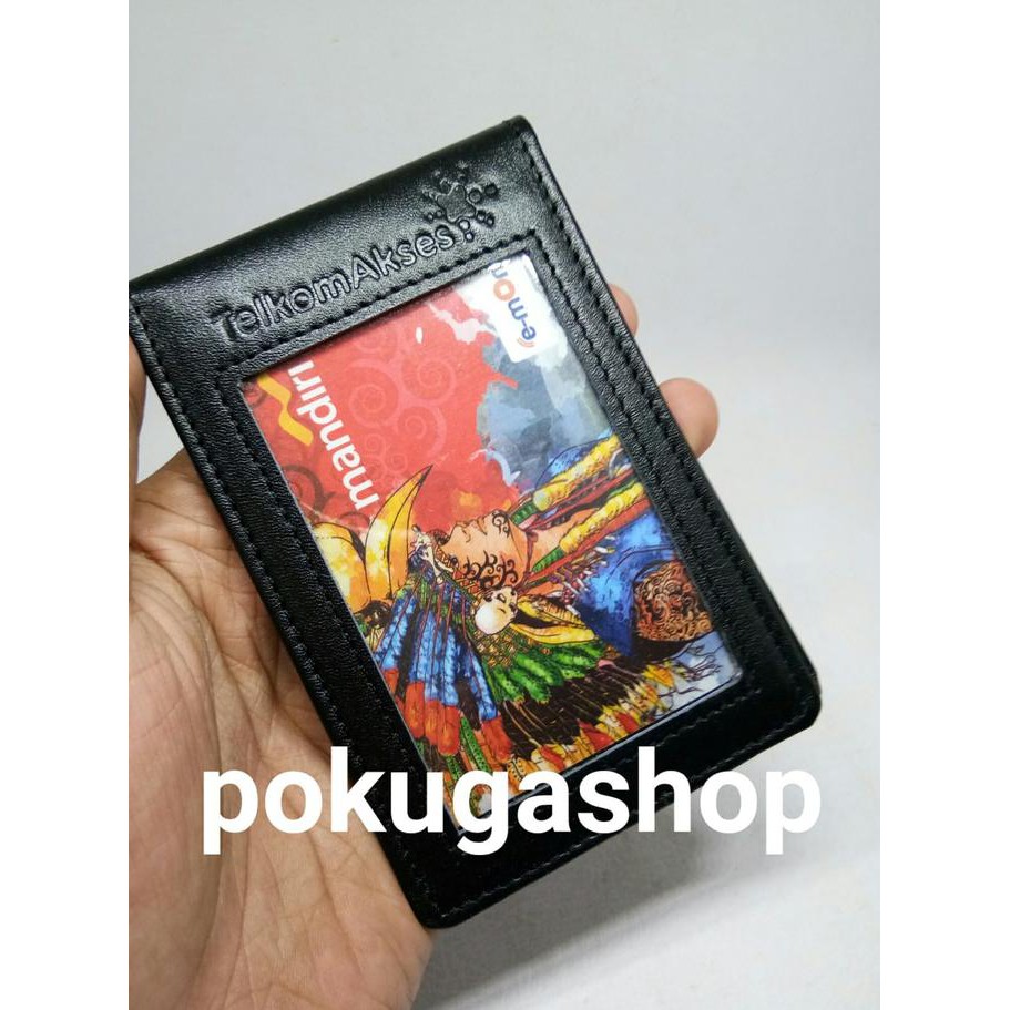 

STOK TERBATAS nametag kulit / name tag kulit telkom akses /telkom /id card holder TURUN HARGA