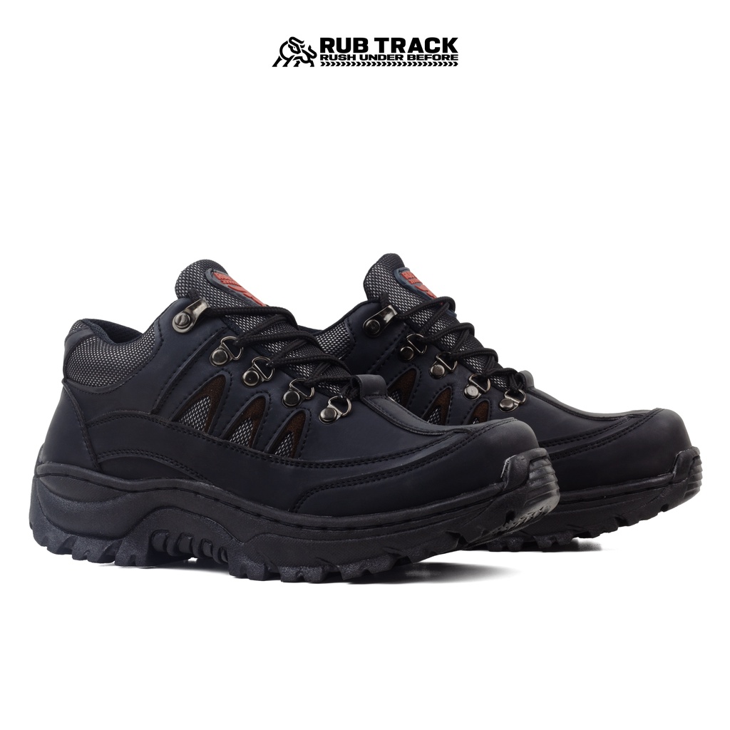 SEPATU SAFETY PRIA RUBTRACK STEGO SEPATU BOOTS PRIA SAFETY UJUNG BESI TRACKING PROYEK KERJA TOURING SEPATU GUNUNG RUB TRACK