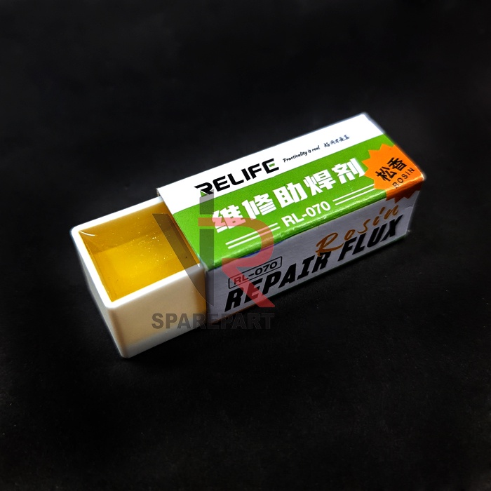 BOX ROSIN FLUX SOLDER SIONGKA PADAT RELIFE RL-070