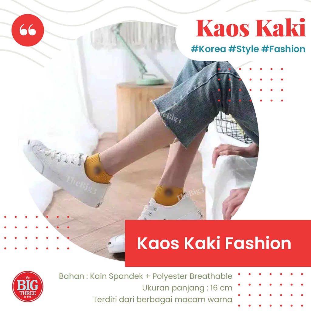 Kaos Kaki Wanita Pria Fashion Motif Beruang warna Brown Murah TBT