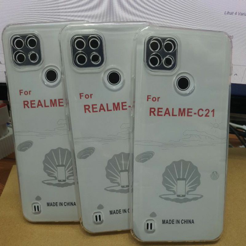 Soft Case Clear Tebel / Case Bening Realme C21
