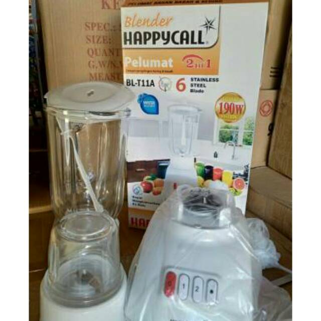 Blender HAPPY CALL 6 mata pisau BL-T11A