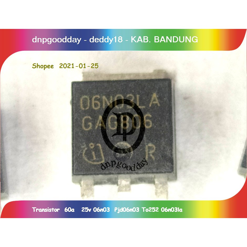 Transistor  60a   25v 06n03  Pjd06n03 To252 06n03la