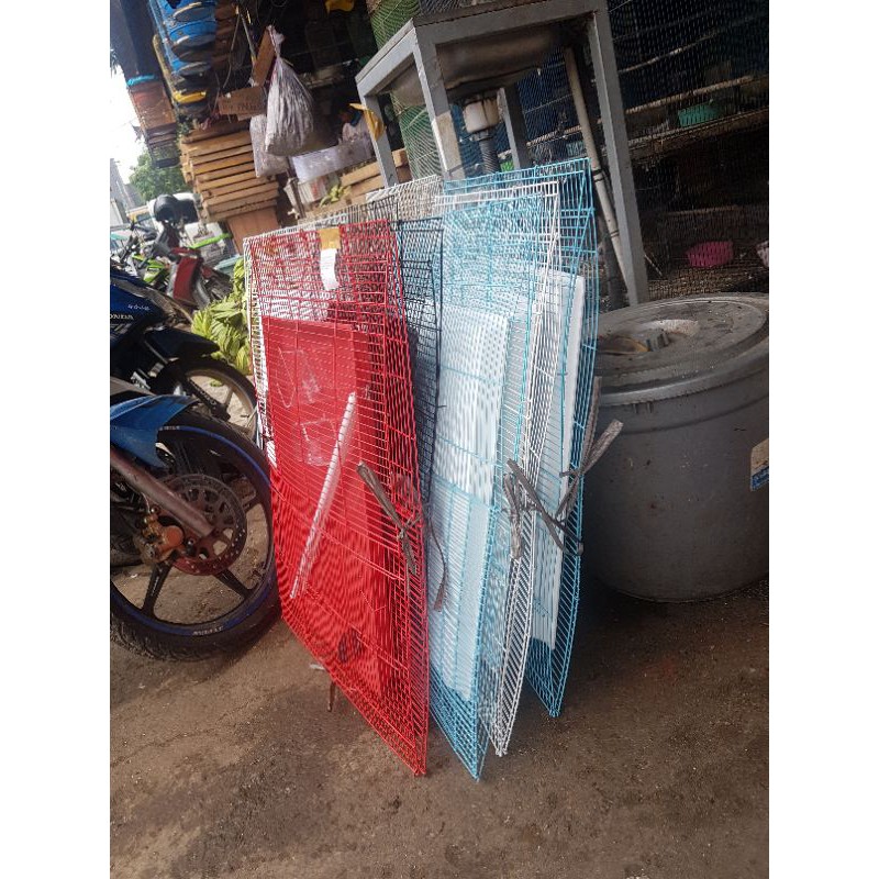 KANDANG KUCING, KELINCI, SUGER GLEDER, DAN BURUNG. SIZE L 60x42x40-1