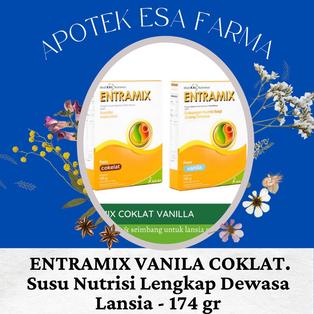 

Entramix coklat vanila174 gr